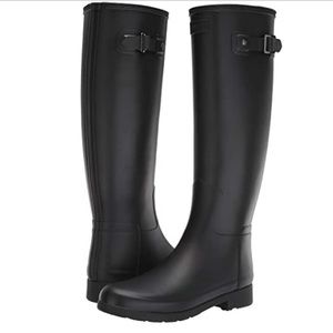 Hunter Tall Slim Rain Boots Size 8